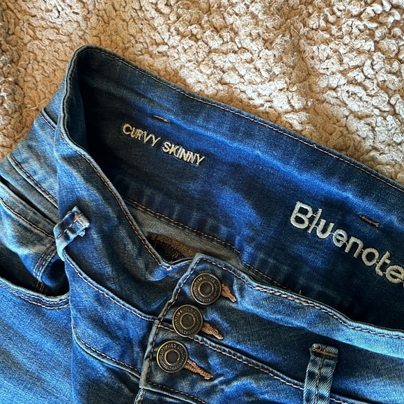 Blue notes stretch denim high waist size 29 waist - Picture 4 of 6